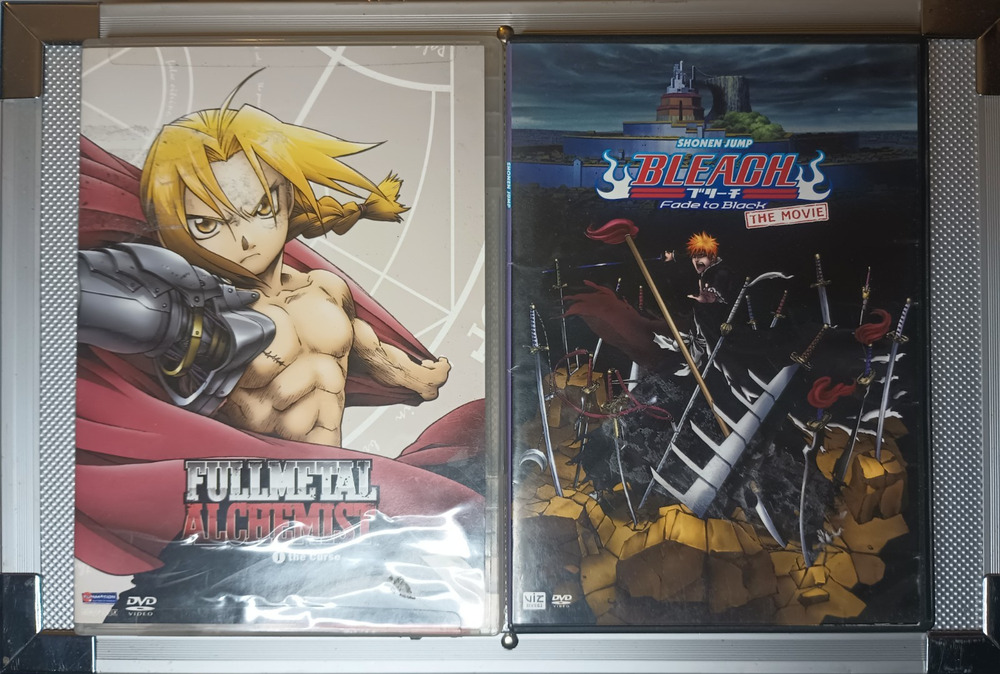 Bleach Movie Fade to Black + Fullmetal Alchemist Conqueror of Shamballa DVD Lot